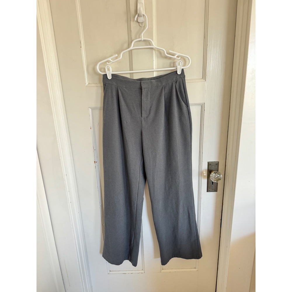 Vuori women's gray Elevation wide leg pant size medium